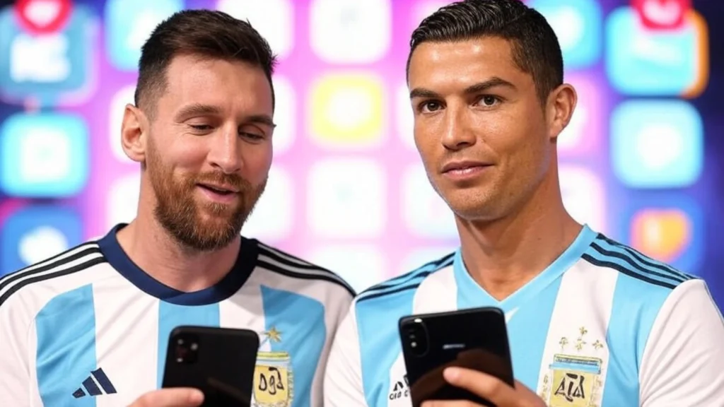 Pengaruh Besar Messi dan Ronaldo di Media Sosial pada 2025