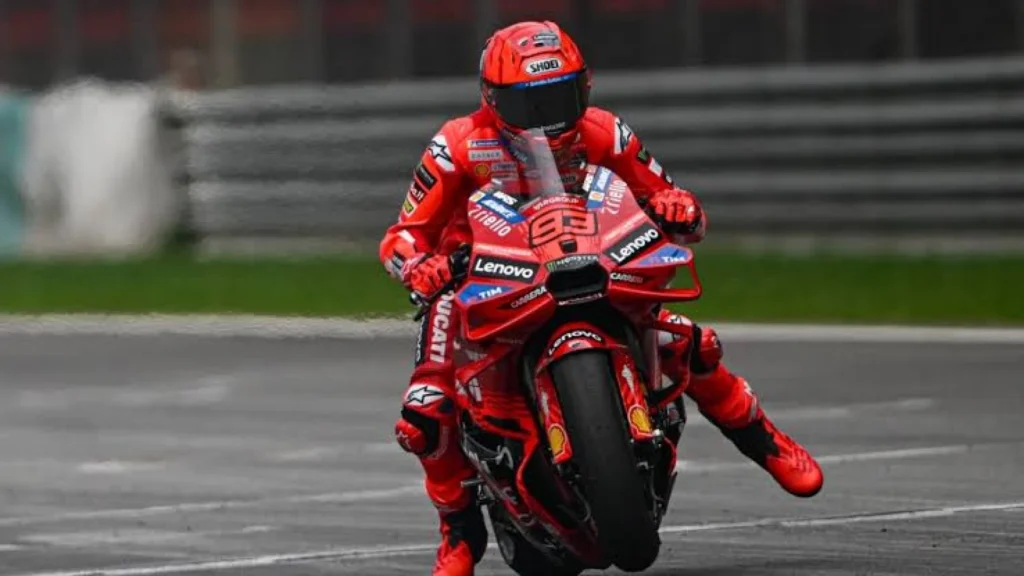 Marc Marquez Raih Gelar Juara MotoGP Jerman 2025 dengan Gaya Unik